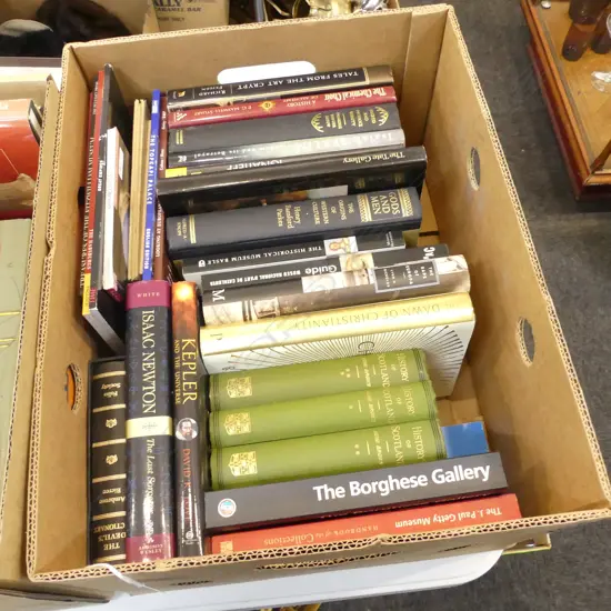 BOX OF ASST BOOKS