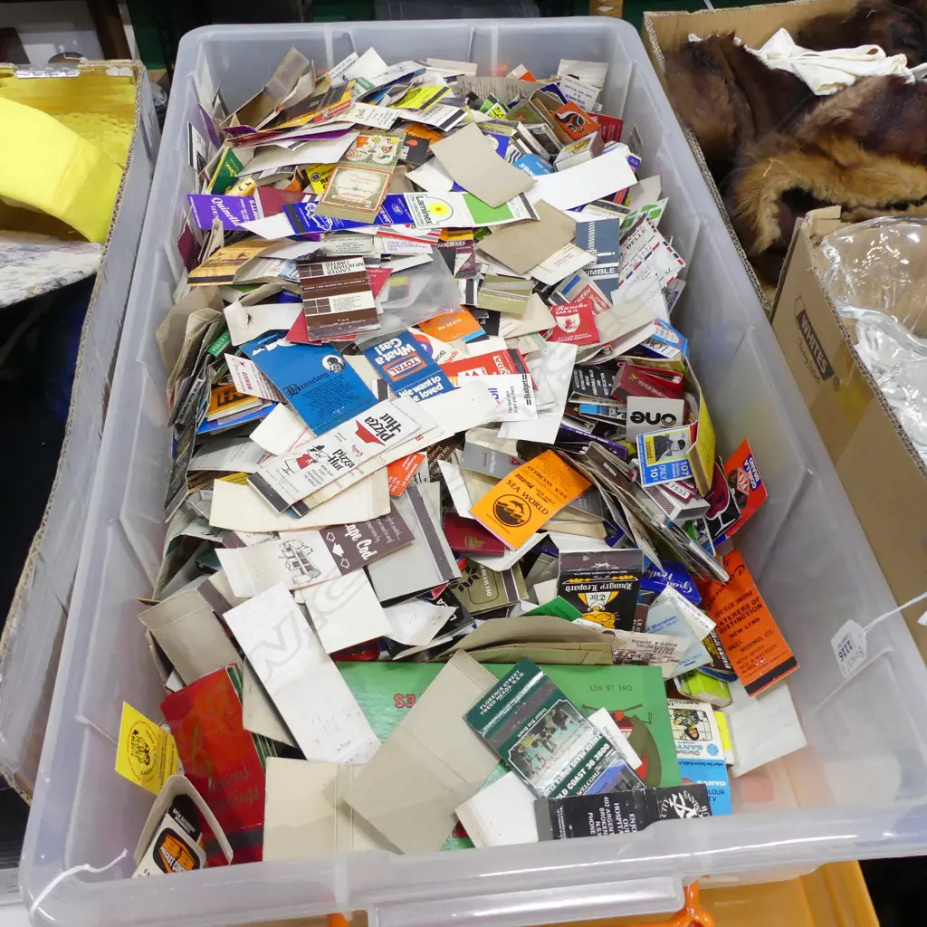 LGE BOX LOT ASST. MATCH BOXES Image 1++