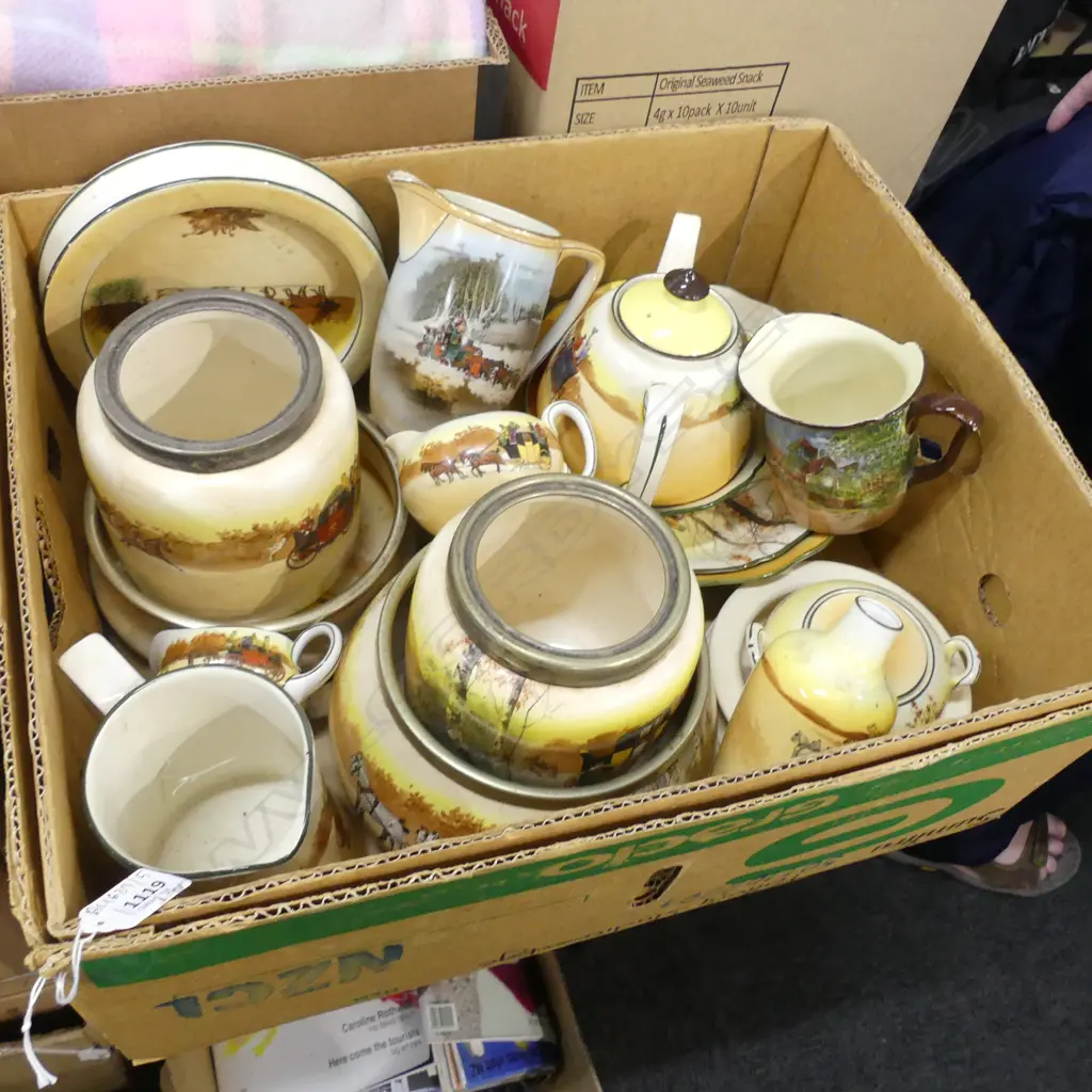 13 ASST. PCES ROYAL DOULTON 'COACHING DAYS' + 4 OTHER Image 1++