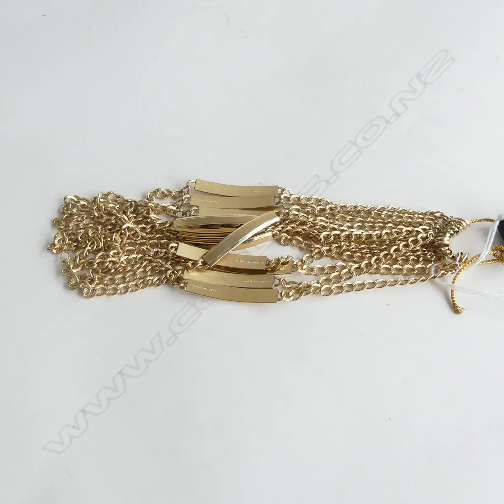 13 1/20 10CT GOLD FILLED  KESTENMADE ID BRACELETS (as new) Image 1++