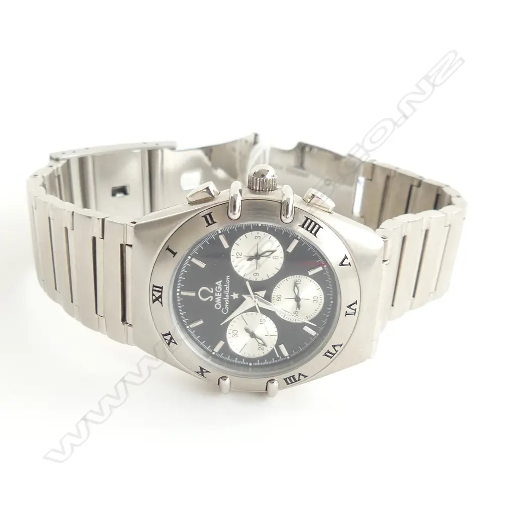 COPY OMEGA CONSTELLATION GENTS WATCH (RUNNING - JAPANESE MOVT.) Image 1++