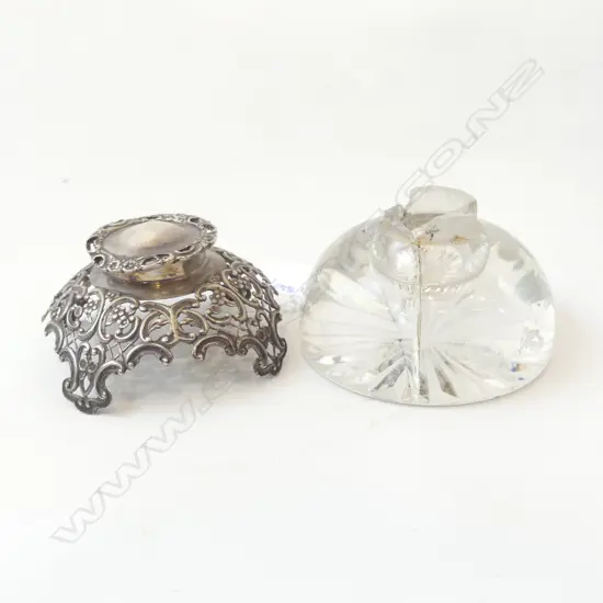 STG SILVER INKWELL 80mm dia AF