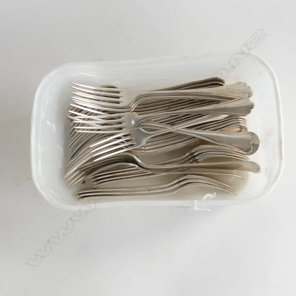 GEISLINGEN SILVER CUTLERY + CHRISTOFLE & 2 SILVER PCES Image 1++