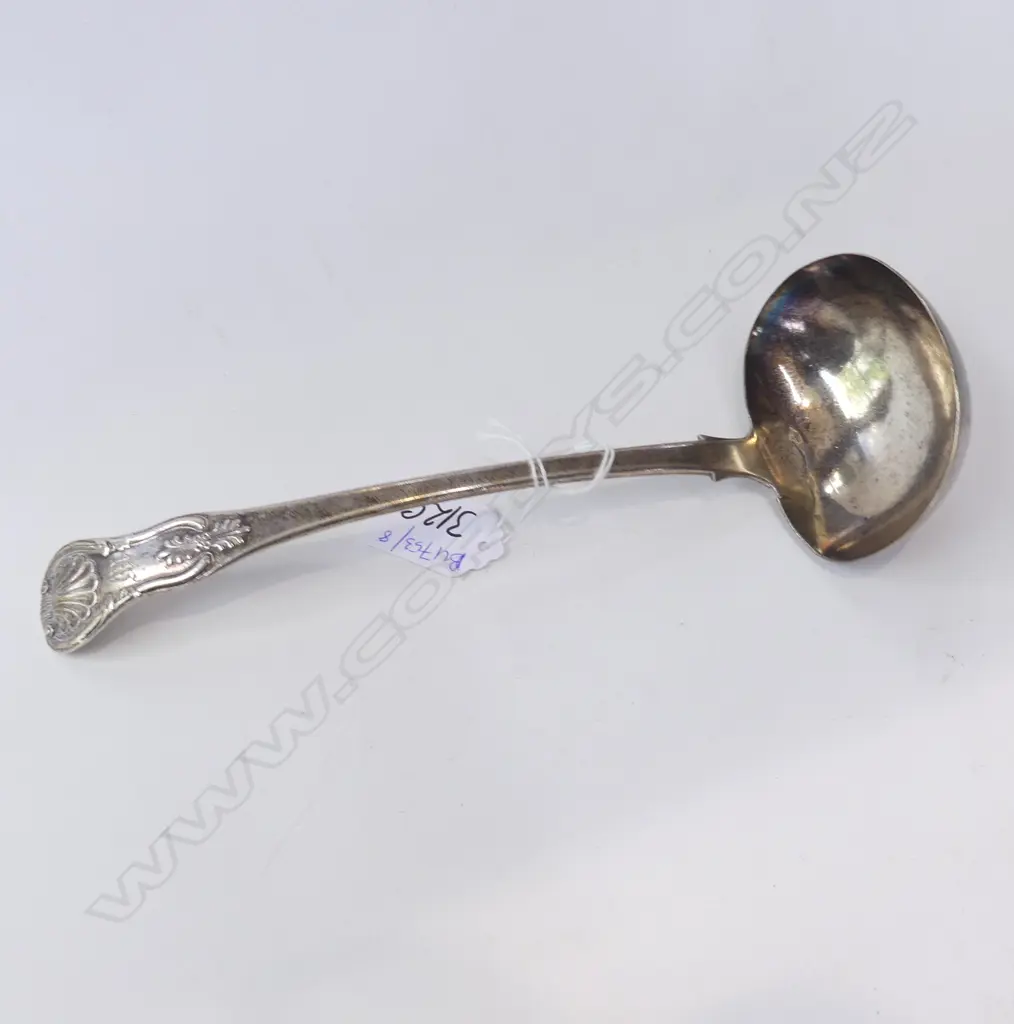 SCOTTISH GEORGIAN STG SILVER LADLE, EDINBURGH 1837 116 GRAMS AF Image 1++