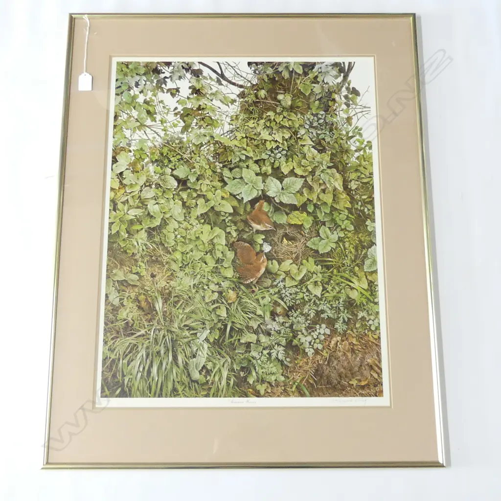 LG RAYMOND CHING, ;SUMMER WRENS' LTD ED PRINT #170/850, SIGNED, 660 x 500mm Image 1++