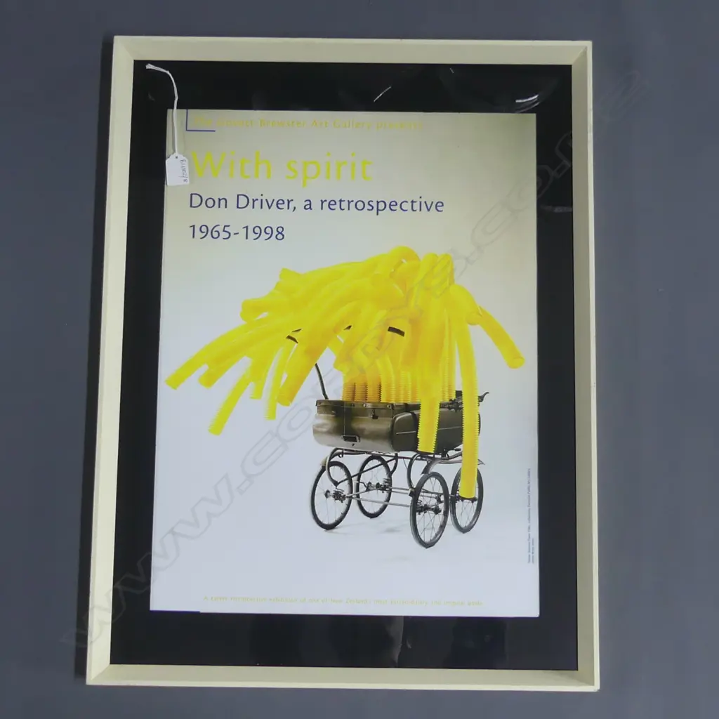 DON DRIVER GALLERY POSTER 550x400mm Image 1++