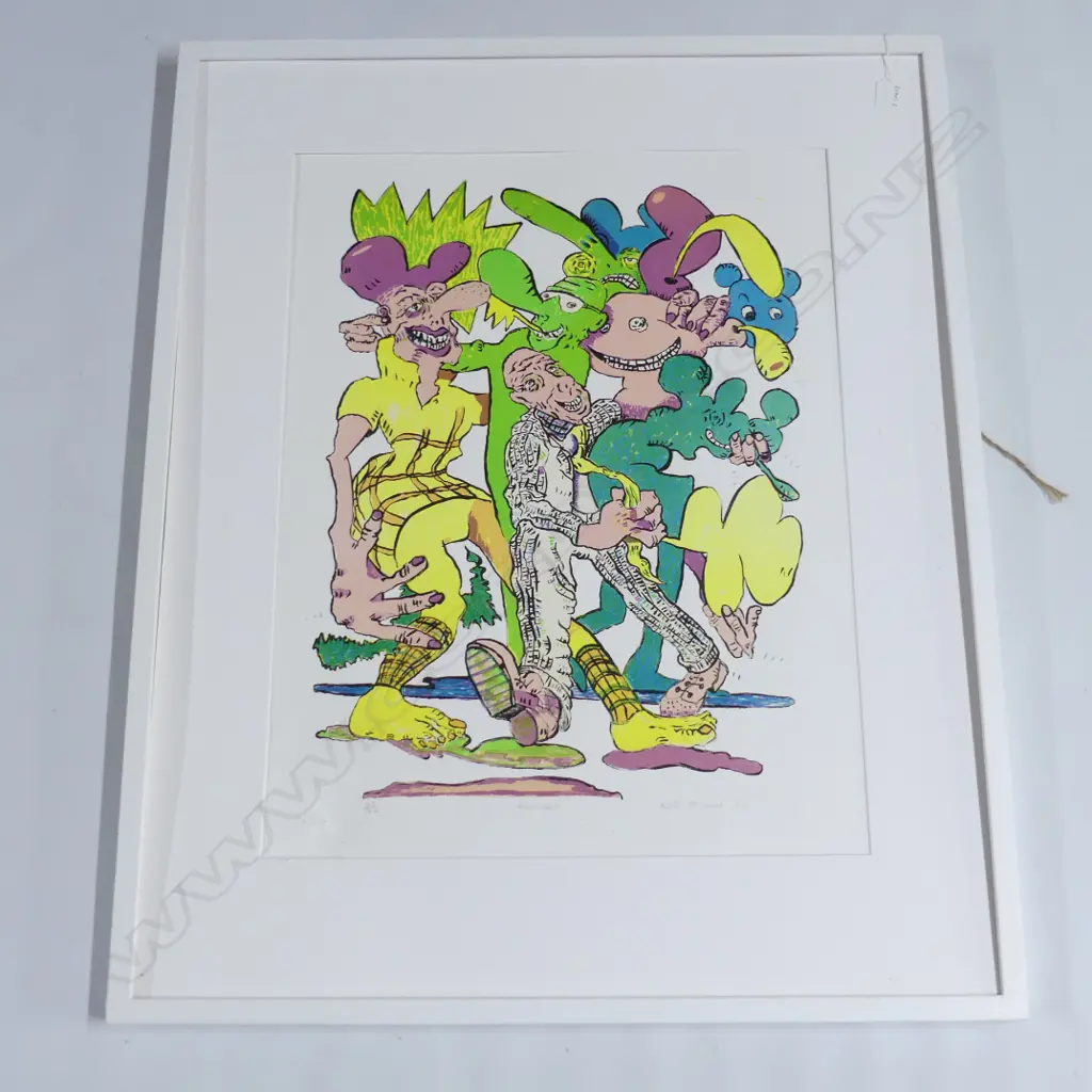 ROB McLEOD, SCREENPRINT 43/100, RAMARA, SIGNED, DATED '08 670 x 520mm (FRAMED, UNGLAZED, ABRASION LOWER LEFT) Image 1++