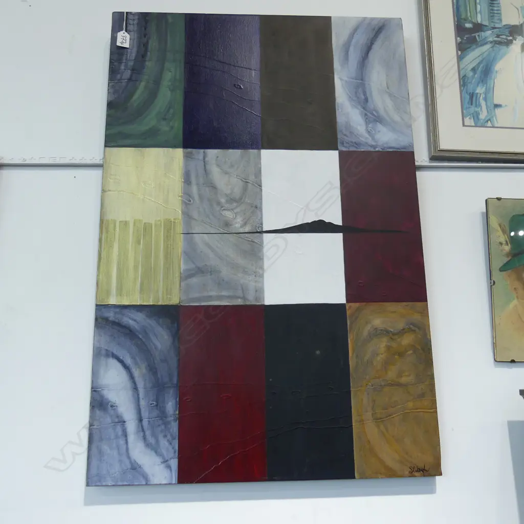 SUE WAUGH 'ICON' ACRYLIC ON CANVAS 915x610mm Image 1++
