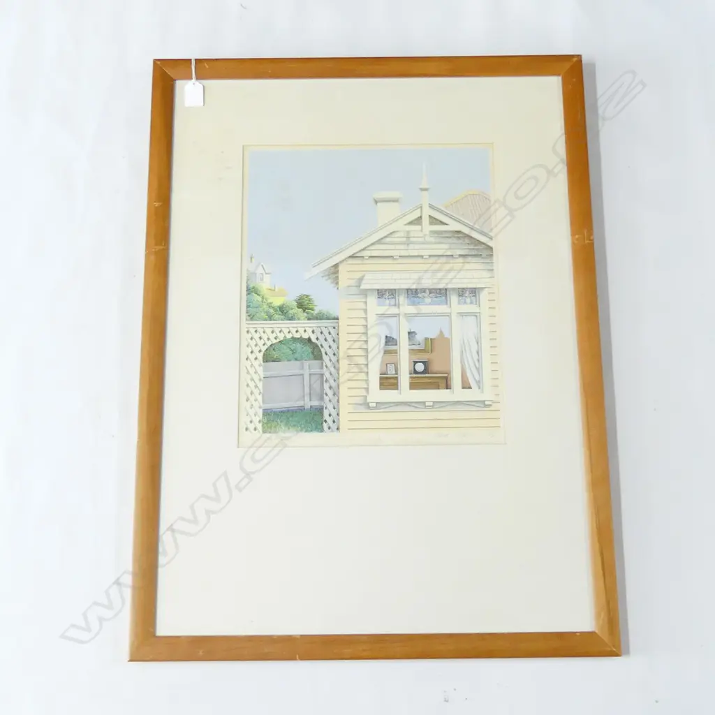 PETER SIDDELL '6 O'CLOCK', LTD ED PRINT, SIGNED & DATED '85, 390 x 320mm Image 1++