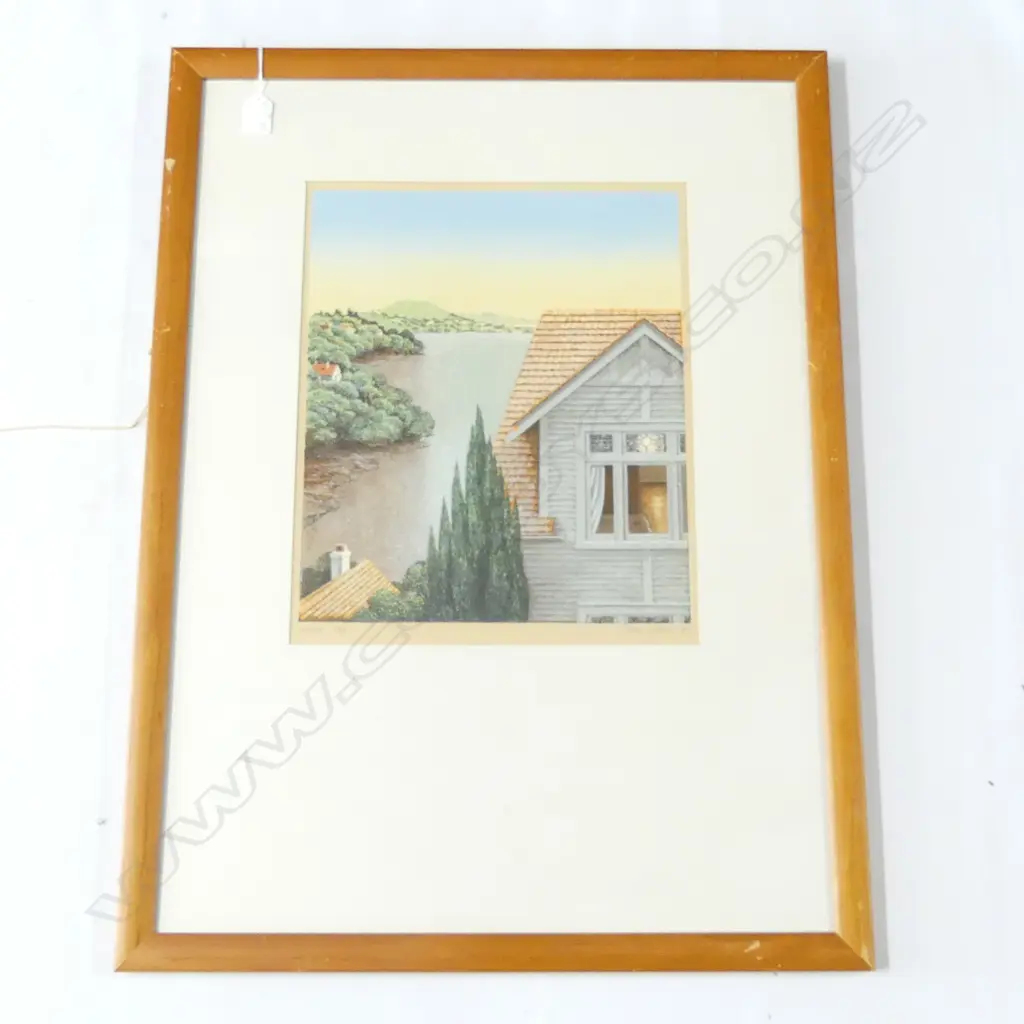 PETER SIDDELL 'HARBOUR', LTD ED PRINT #29/80, SIGNED & DATED '85, 390 x 320mm Image 1++