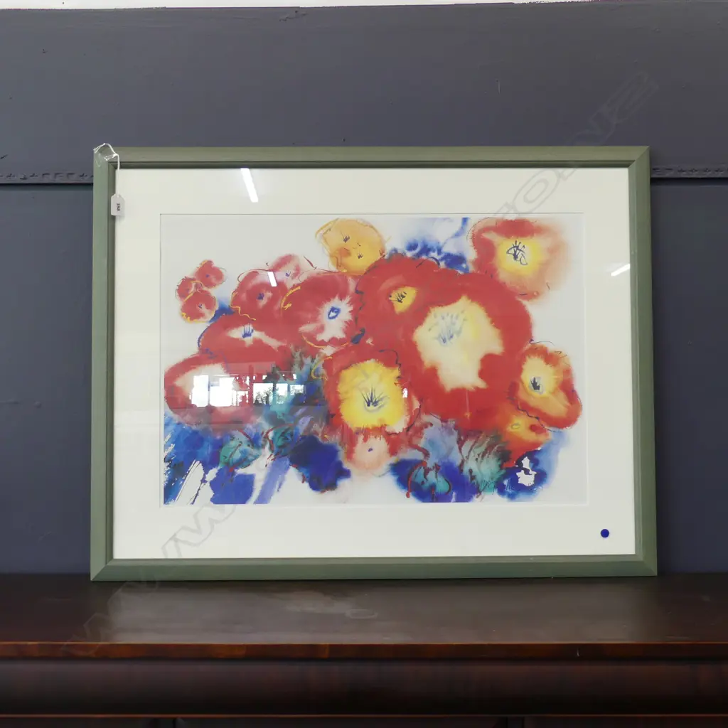 ROYCE MCGLASHEN FLORAL PRINT 465x675mm Image 1++