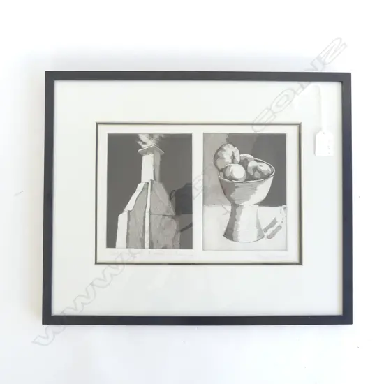 MARY McINTYRE, ETCHING 'THE ANSWERS A LEMON 2' SIGNED & DATED 1976 155 x 120mm EACH