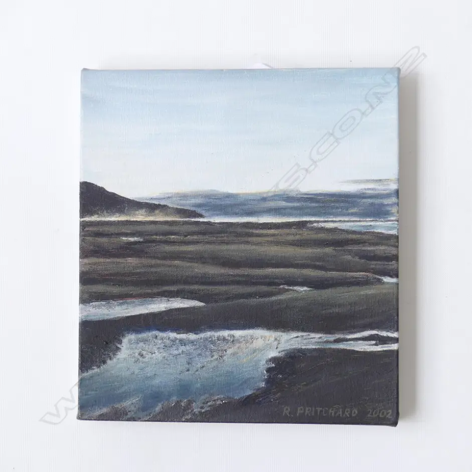 R. PRITCHARD LANDSCAPE OIL 2002 200x185mm Image 1++