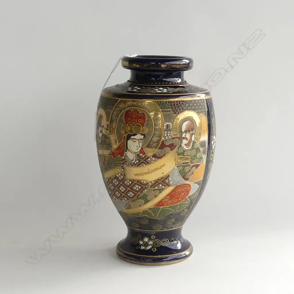 SATSUMA VASE SIGNED TO BASE H 260 MM Image 1++