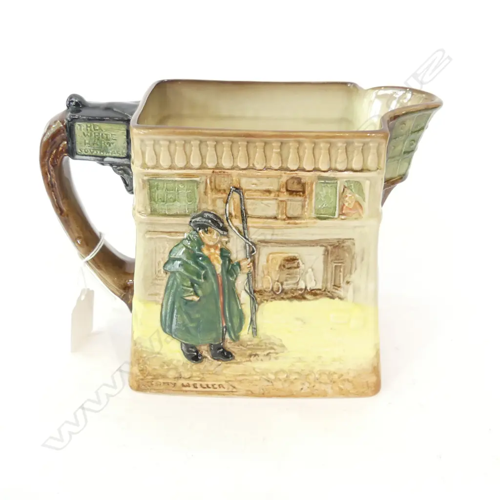 ROYAL DOULTON 'THE PICKWICK PAPERS' LG JUG H. 140MM Image 1++