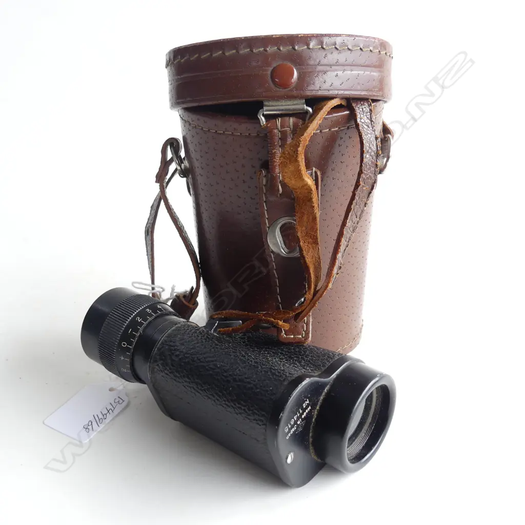 VINTAGE CASED SPORTSMASTERS MONOCULAR 120mm Image 1++
