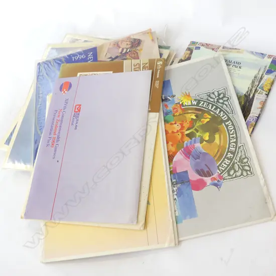 13 NZ 1980'S / 90'S STAMP PACKS