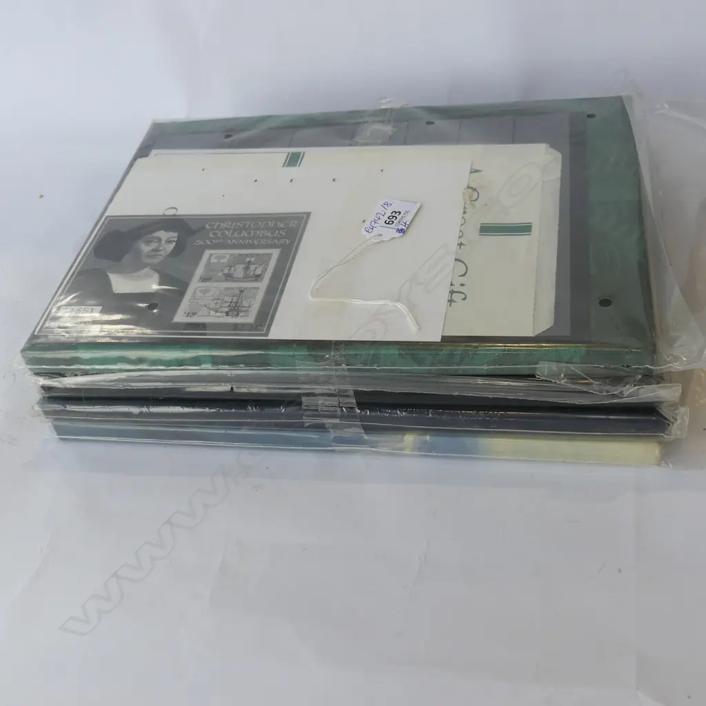 4 'THE NZ STAMP COLLECTION' BOXED SETS 1984.1988.1992.1994 Image 1++