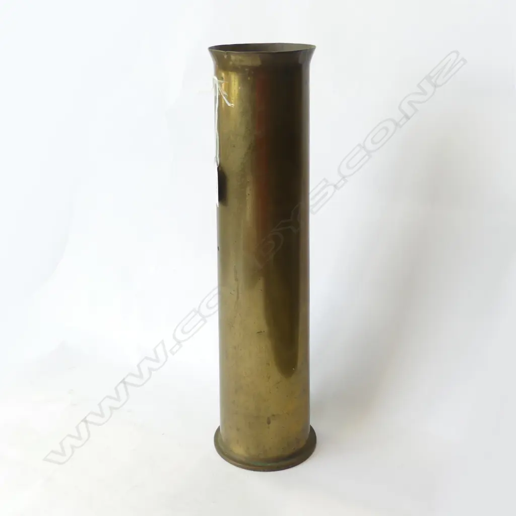 WWI BRASS SHELL CASE VASE H.390mm Image 1++