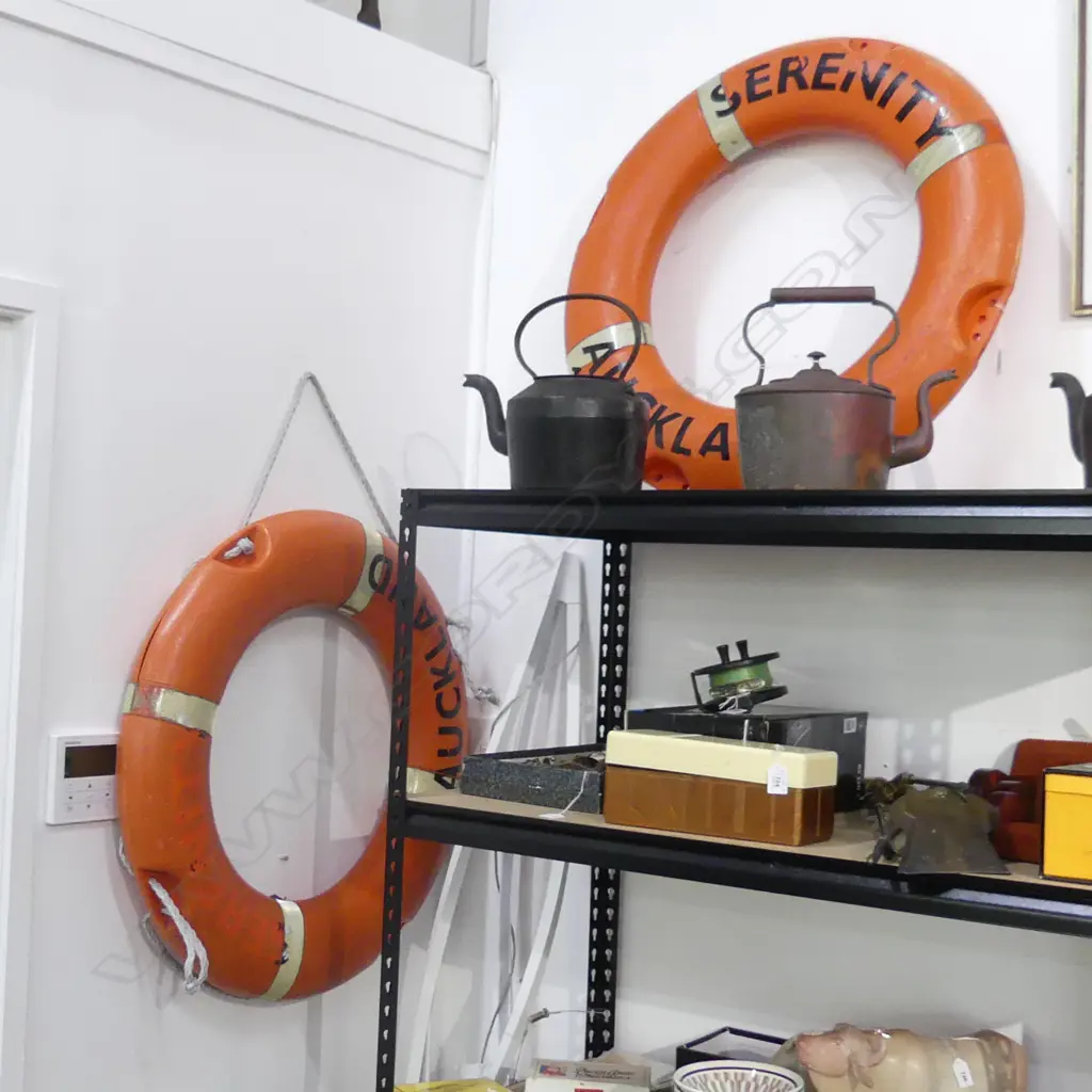 PR LIFE SAVING RINGS 'SERENITY AUCKLAND' DIA 700MM Image 1++