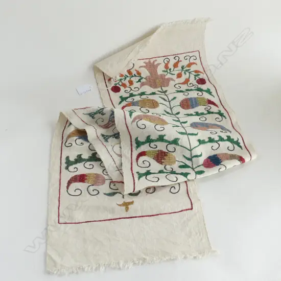 TURKMENISTAN EMBROIDERED TABLE RUNNER L 115MM