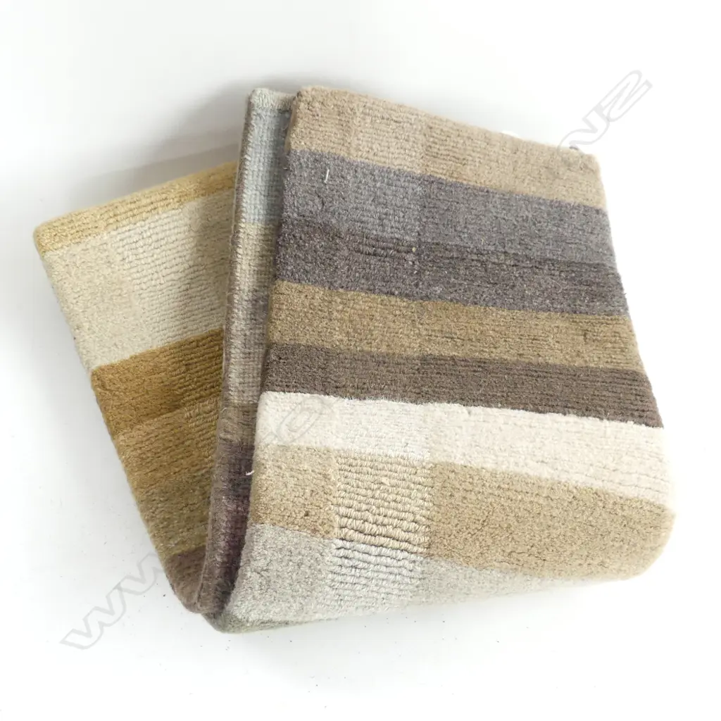 NEPALESE SAMPLE RUG - MULTI COLOURS  260 X 1530MM (TABLE RUNNER?) Image 1++