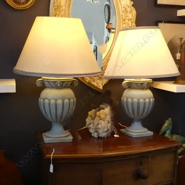 PR BLUE URN LAMPS H.590mm Image 1++