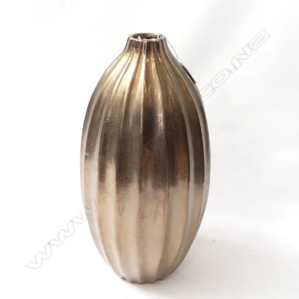 LG BRONZE CERAMIC VASE H. 415MM Image 1++