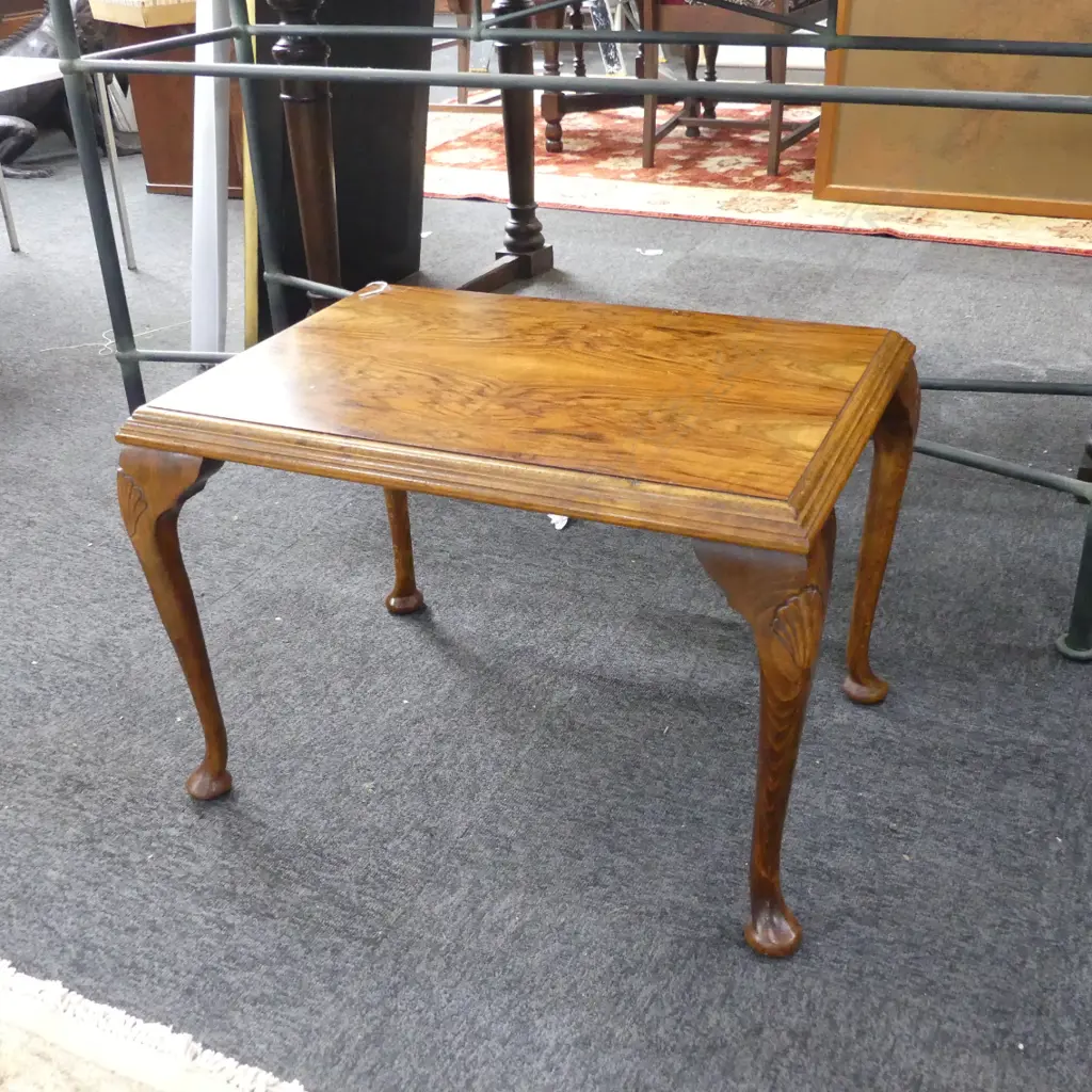 QUEEN ANNE STYLE SIDE TABLE 610x430x430mm Image 1++