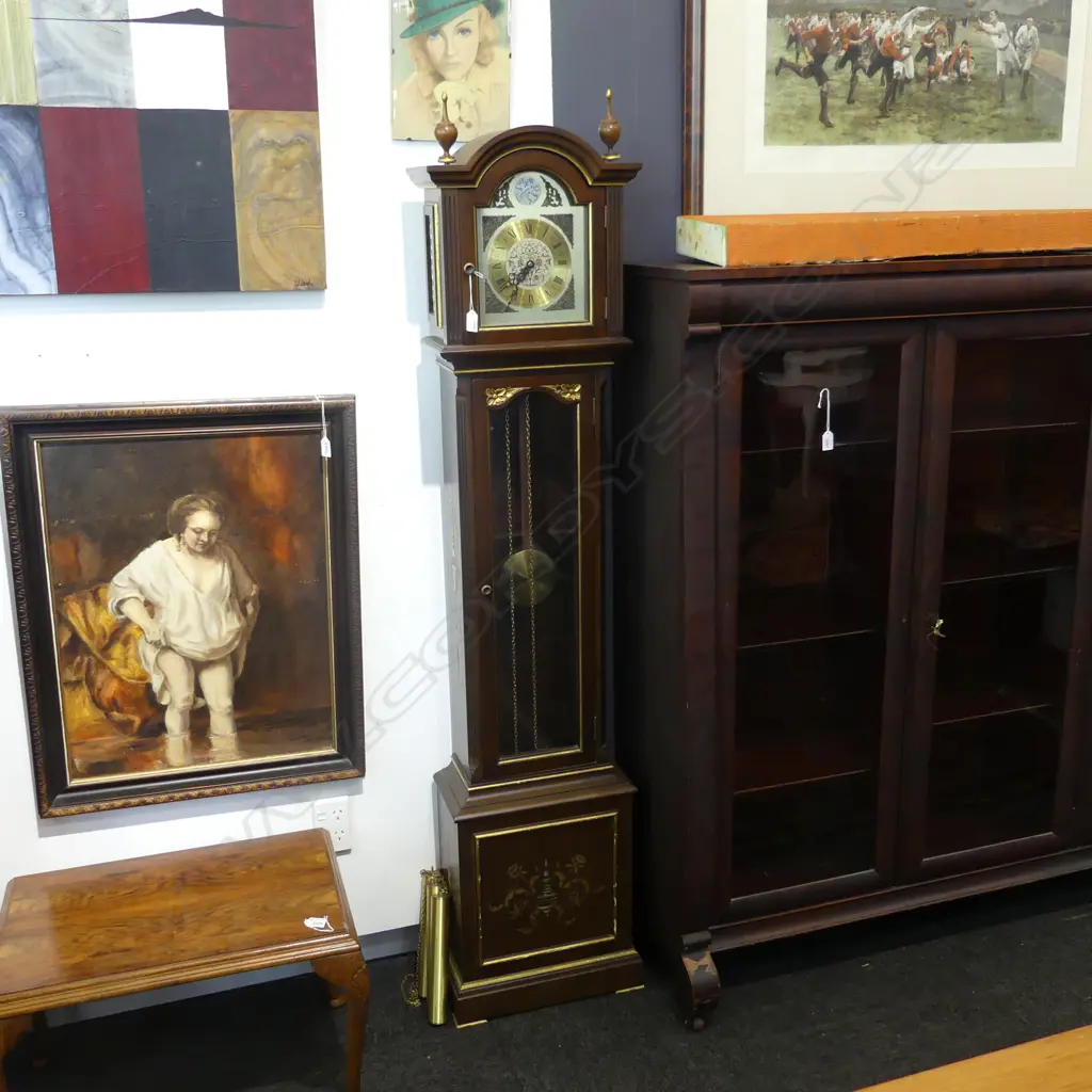 'TEMPUS FUGIT' GRANDFATHER CLOCK H.1730mm Image 1++