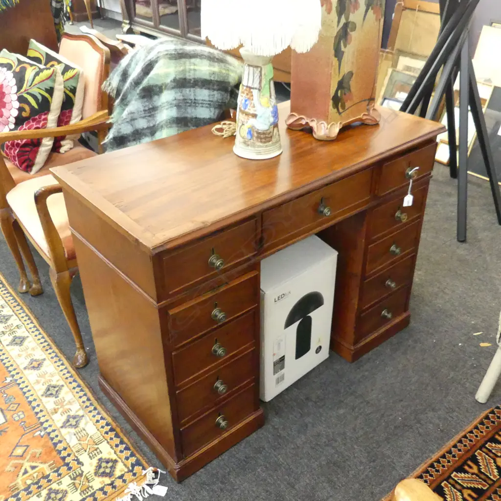 VINTAGE KNEEHOLE DESK 970x470x725mm Image 1++