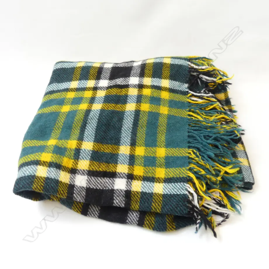 .WANGANUI 100% WOOL TRAVEL RUG Image 1++