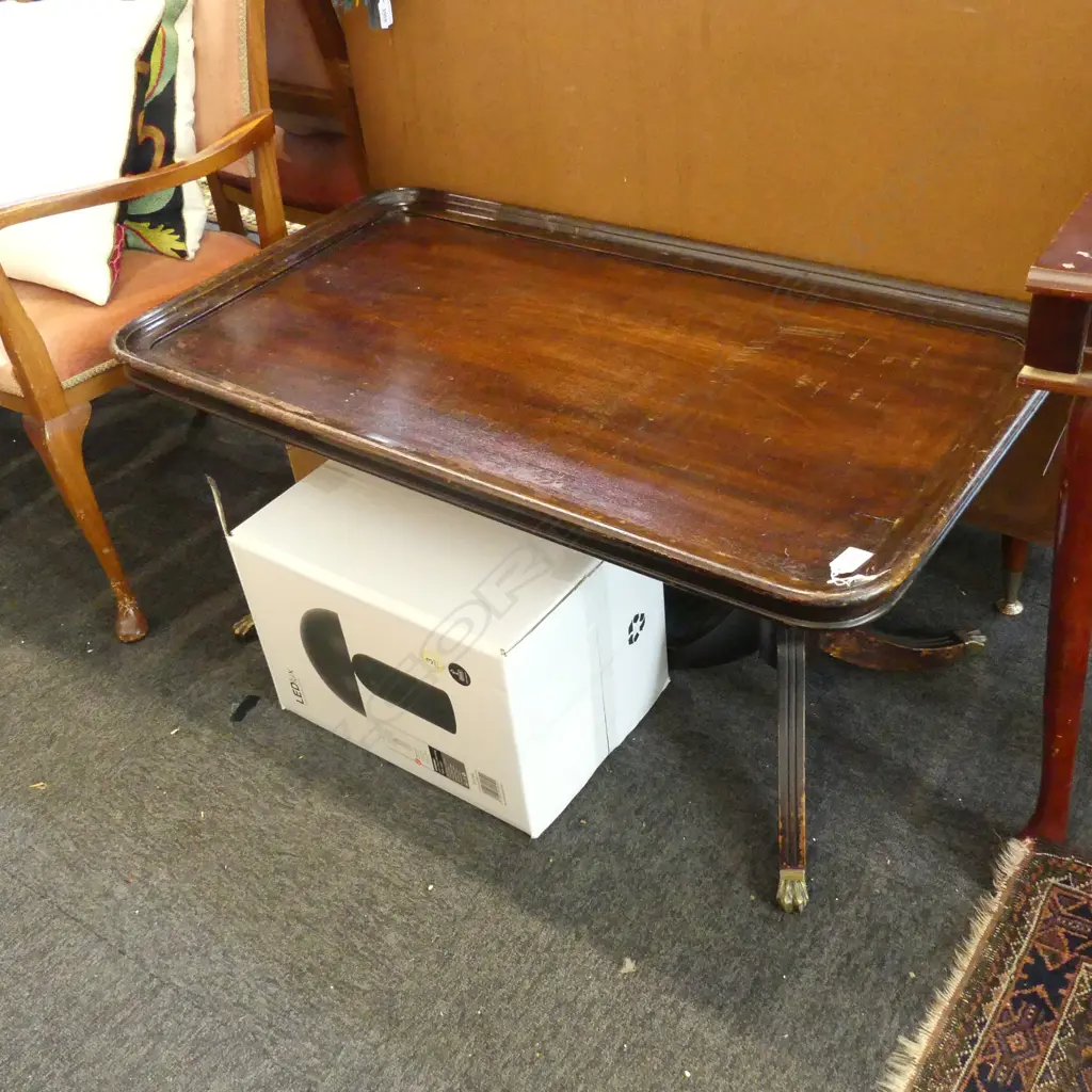 DOUBLE PEDESTAL COFFEE TABLE 1010x555x470mm Image 1++