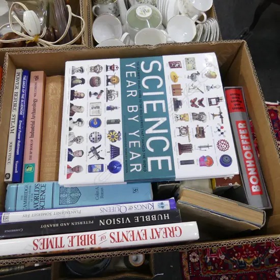 BOX OF ASST BOOKS