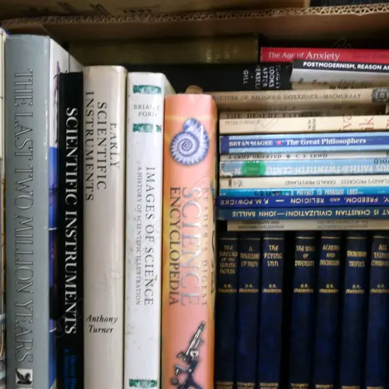 BOX OF ASST BOOKS