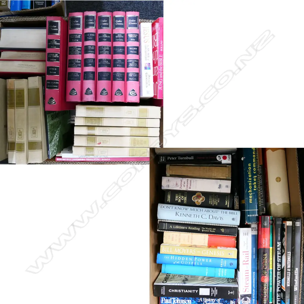 2 BOXES OF ASST BOOKS Image 1++