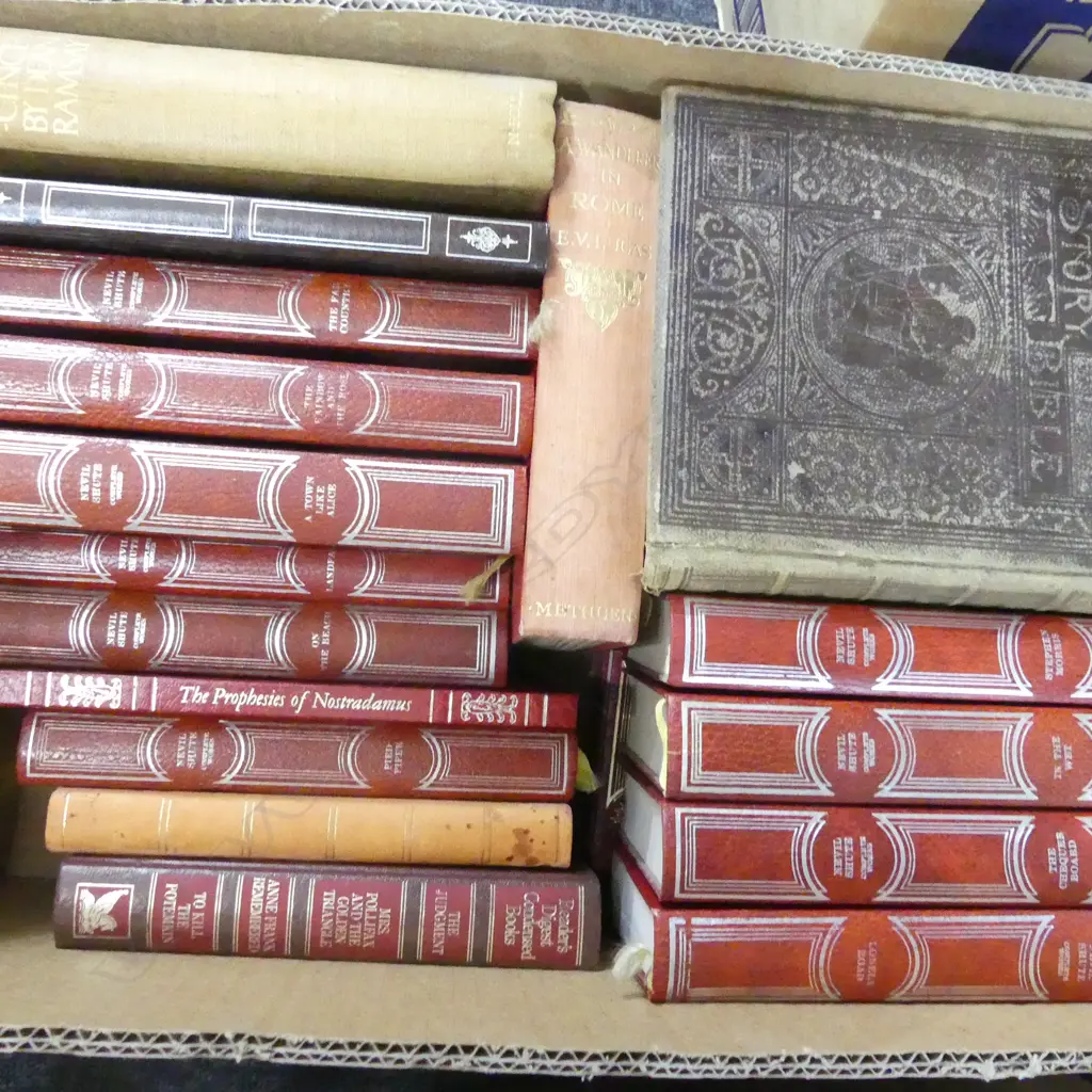BOX LOT ASST. BOOKS Image 1++