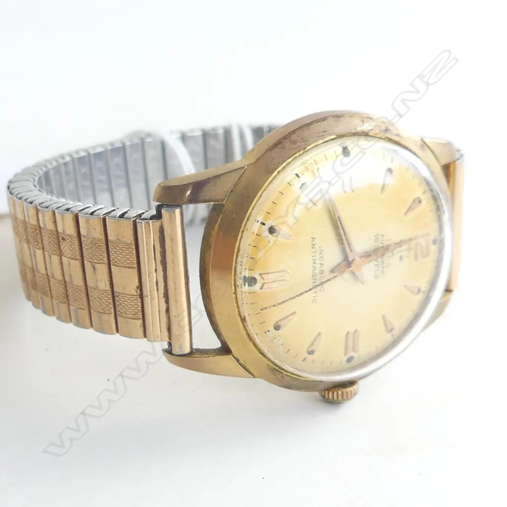 LIBRA AUTOMATIC 25 JEWEL FIXOFLEX MENS WATCH - WORKING Image 1++