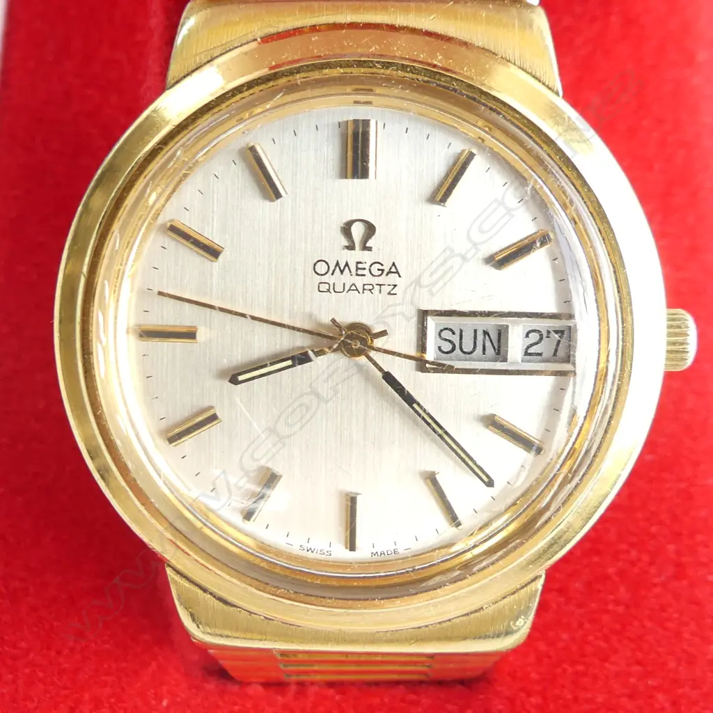  MEN'S OMEGA QUARTZ WATCH - IN ORIGINAL BOX Image 1++