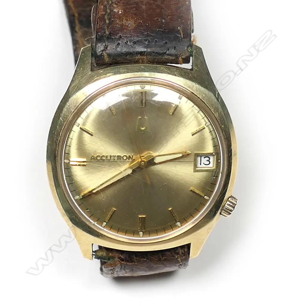 A c1960/70's Bulova Accutron rolled gold gent's wristwatch, Image 1++