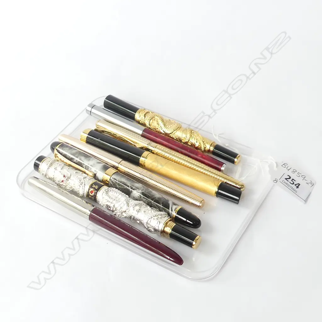 8 ASST FOUNTAIN PENS Image 1++