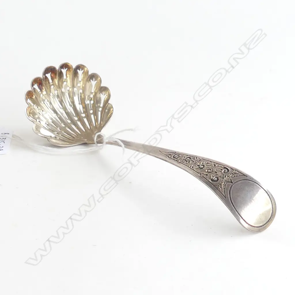 VICT STG SILVER SIFTER SPOON 34gm L.140mm Image 1++