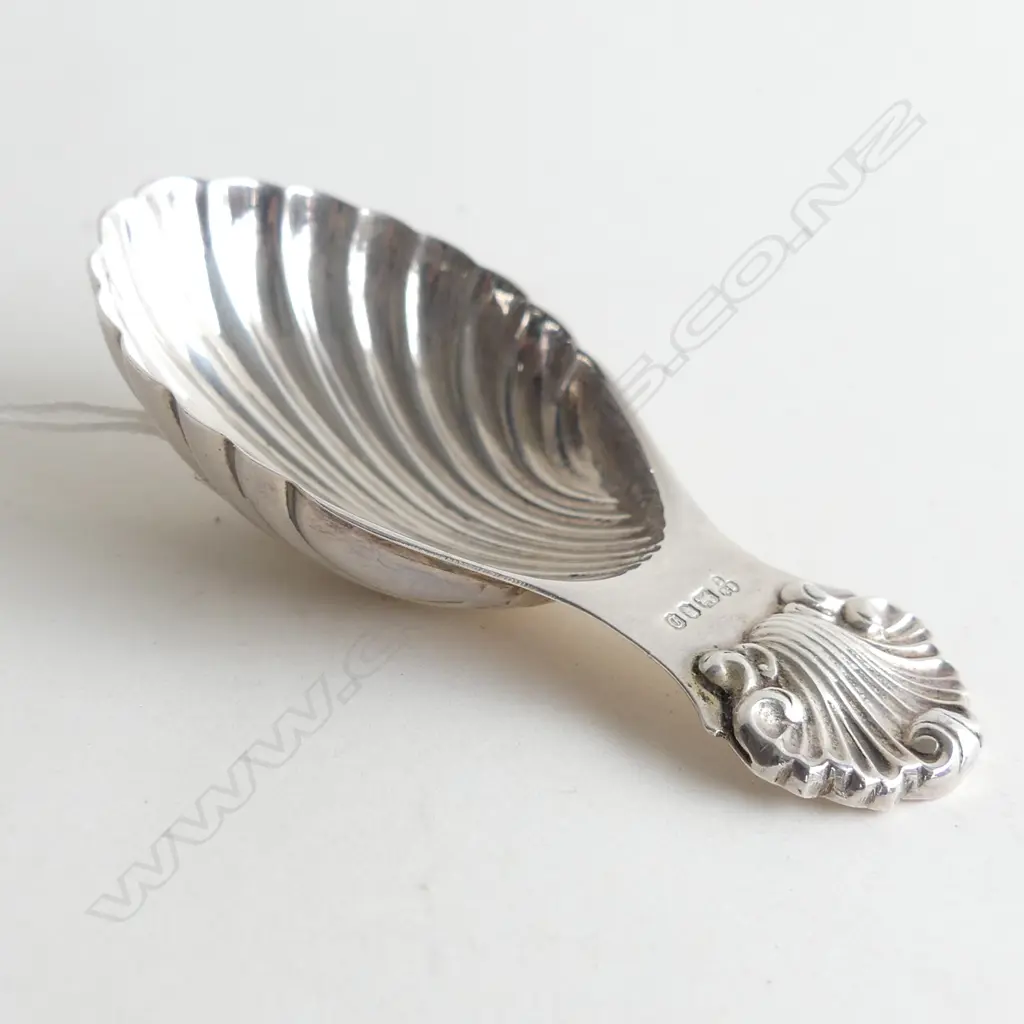 STG SILVER CADDY SPOON 21gm LONDON 1978 Image 1++