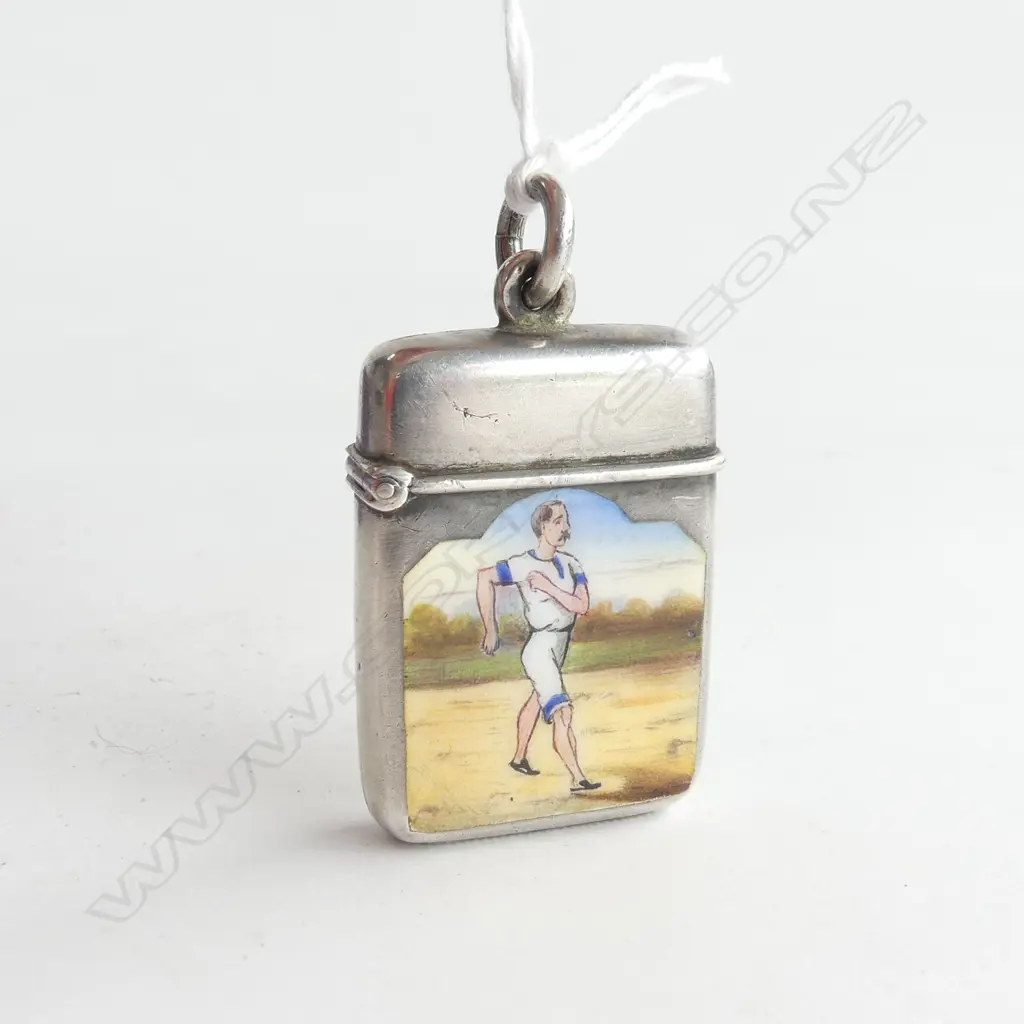 STG SILVER VESTA w.SPORTSMAN B'HAM 1906 18gm. Image 1++