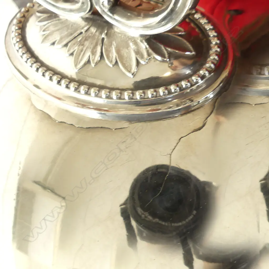 LGE VICTORIAN SILVER PLATE FOOD DOME 475 x 360 x 270mm Image 1++