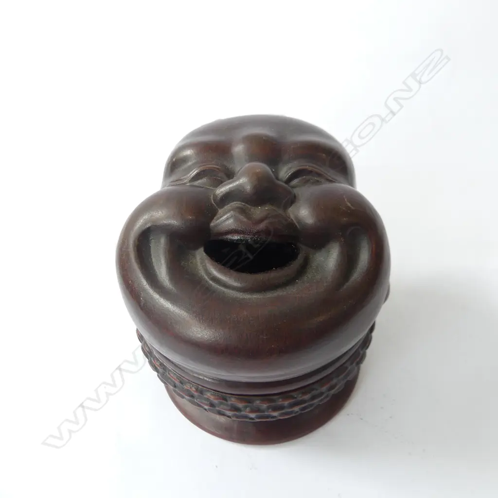 YIXING WARE HOTEI 'LAUGHING BUDDHA' CENSOR H.110mm Image 1++