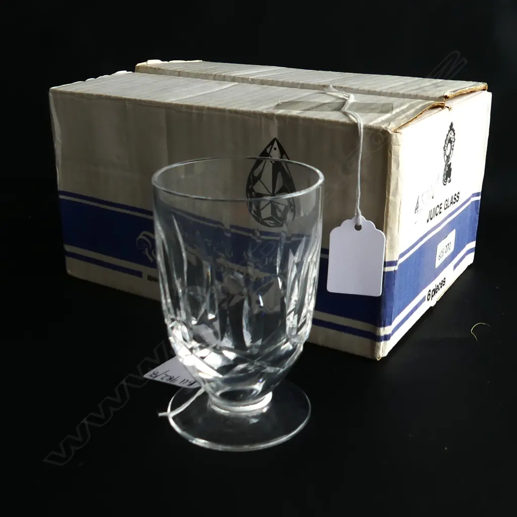 4 WATERFORD KILDARE SML JUICE GLASSES H.100mm Image 1++