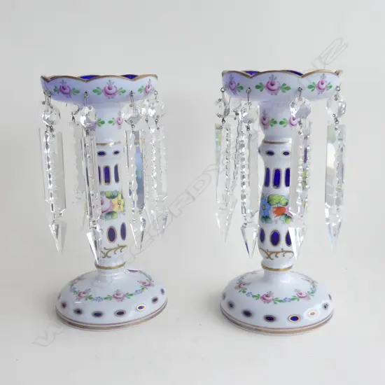 PR BOHEMIA GLASS LUSTRES H.255mm