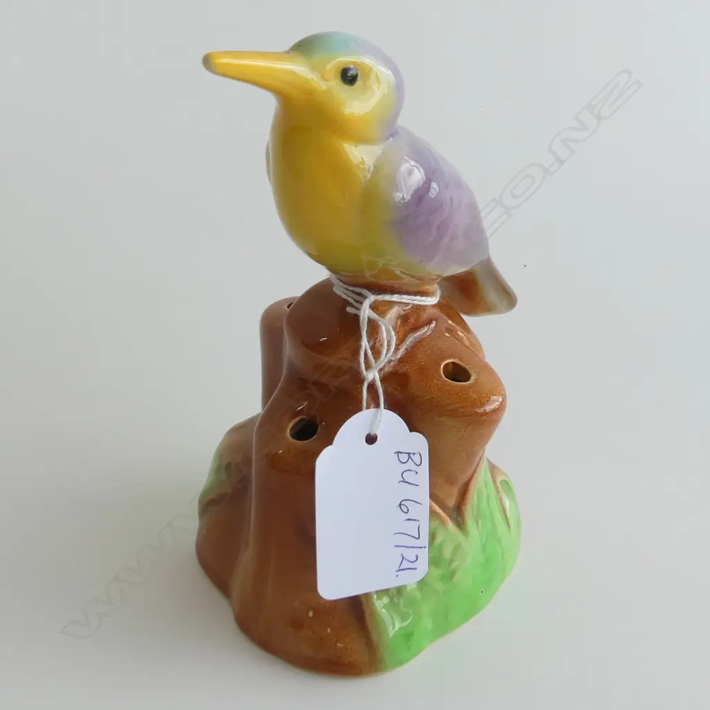CROWN LYNN KINGFISHER VASE H.145mm Image 1++