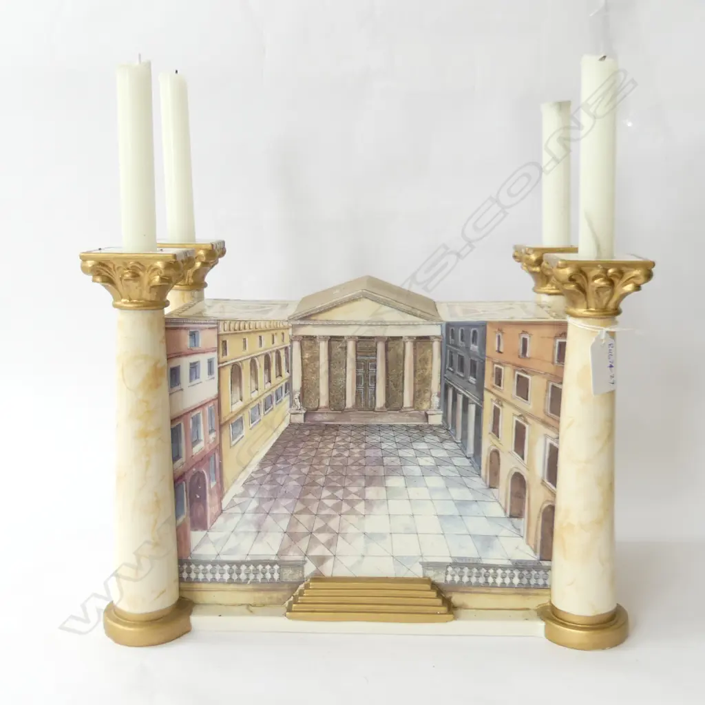 VILLEROY & BOCH ' BELVEDERE' CANDLE HOLDER W.330mm Image 1++